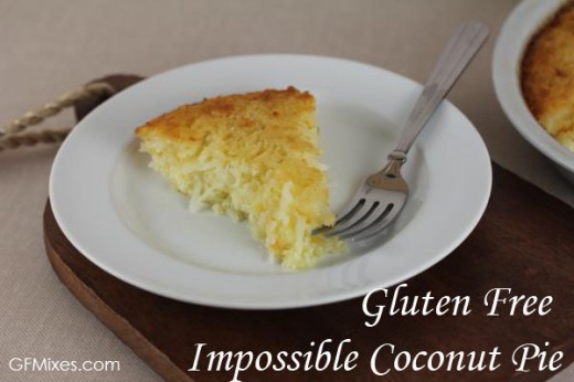 Gluten Free Impossible Coconut Pie