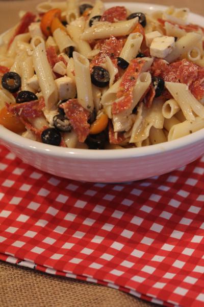 Pizza Pasta Salad-