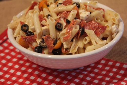 Pizza Pasta Salad