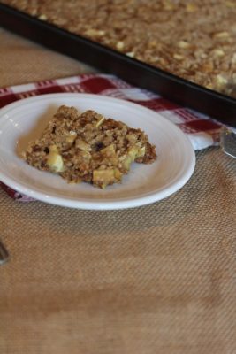 Caramel Apple Bars