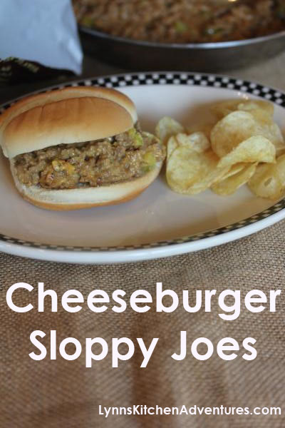 cheeseburger sloppy Joes