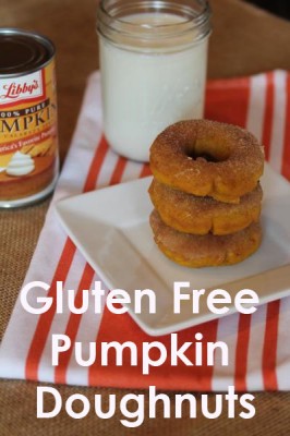 Gluten Free Pumpkin Doughnuts