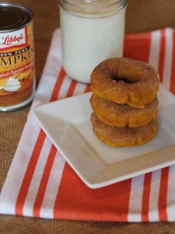 gluten free pumpkin doughnuts