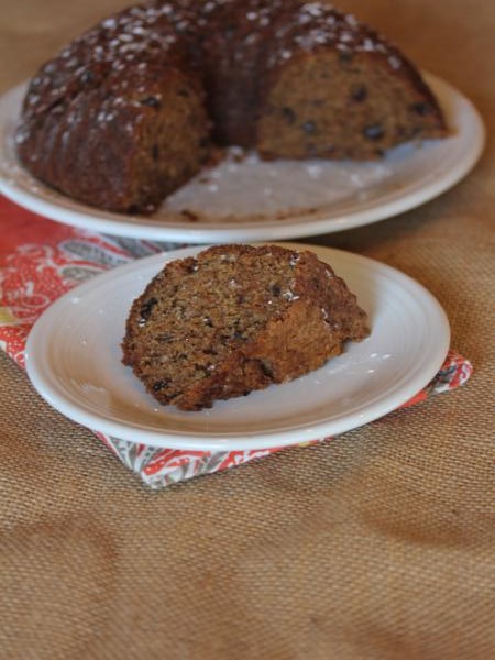 Gluten Free Spiced Prune Cake-