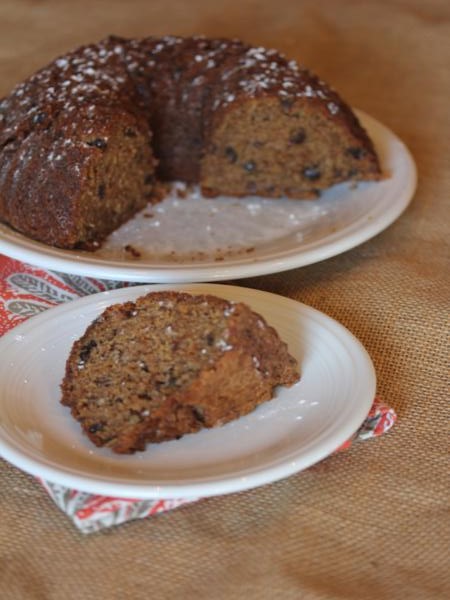 Gluten Free Spiced Prune Cake from LynnsKitchenAdventures.com