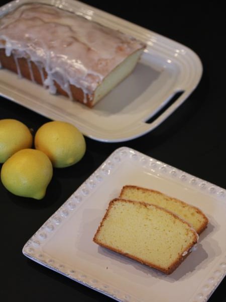 gluten free lemon pound cake _