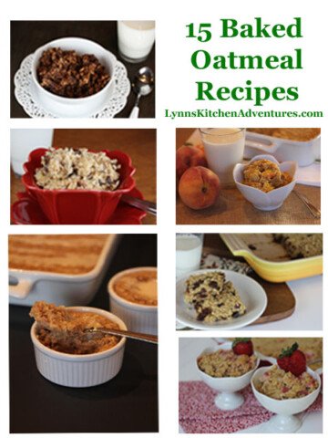 Baked Oatmeal Recipes from LynnsKitchenAdventures.com