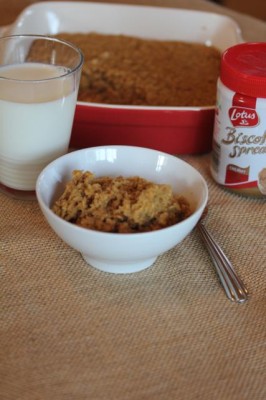 Biscoff Baked Oatmeal