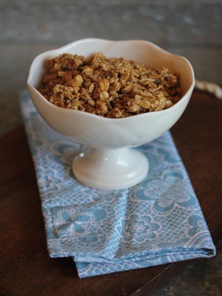 Maple Cinnamon Homemade Granola