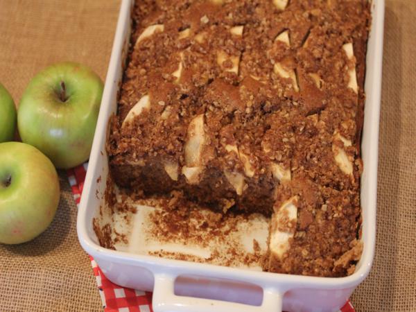 gluten free apple coffee cake_