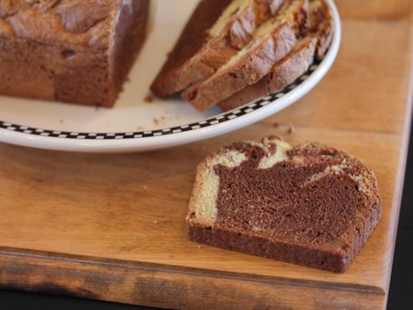 Gluten Free Chocolate Marble Bread-