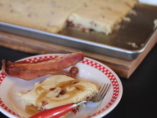 Gluten Free Maple Bacon Oven Pancake_
