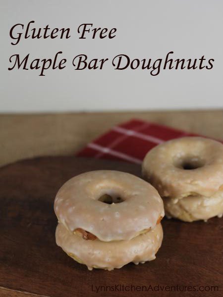 Gluten Free Maple Bar Doughnuts