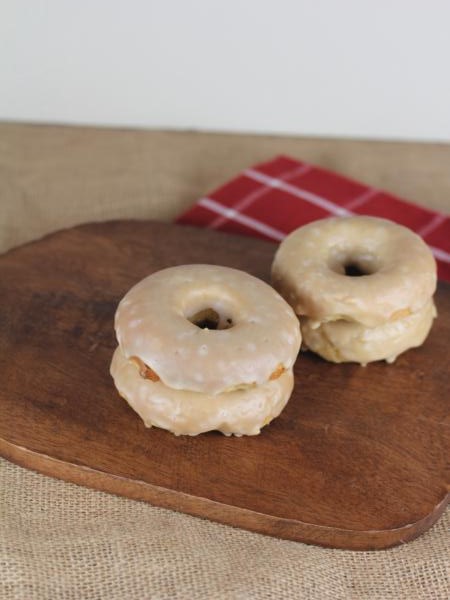 Gluten Free Maple Bar Dounghnuts -