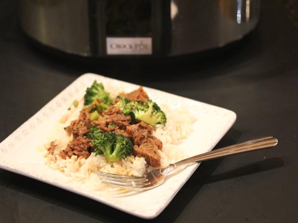 Slow Cooked Broccoli Beef