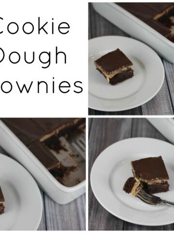 cookie dough brownies