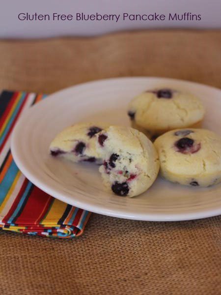 Gluten Free Blueberry Pancake Muffins