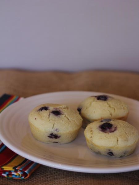 Gluten Free Blueberry Pancake Muffins