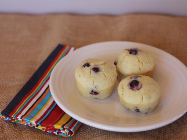 Gluten Free Blueberry Pancake Muffins_