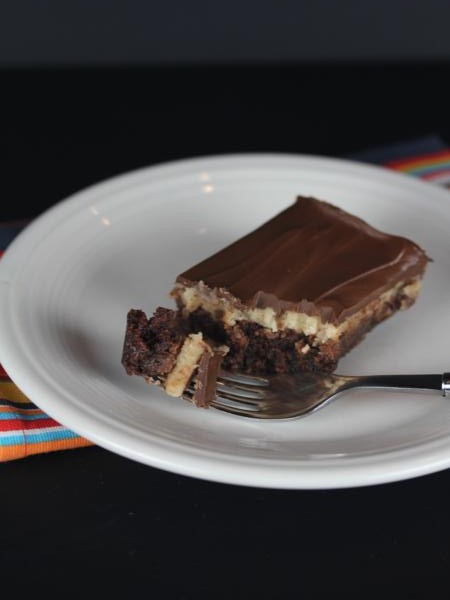 Gluten Free Cookie Dough Brownies_