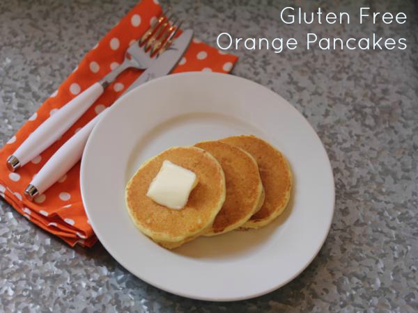 Gluten Free Orange Pancakes _