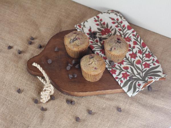 Gluten Free Raspberry Chocolate Chip Muffins