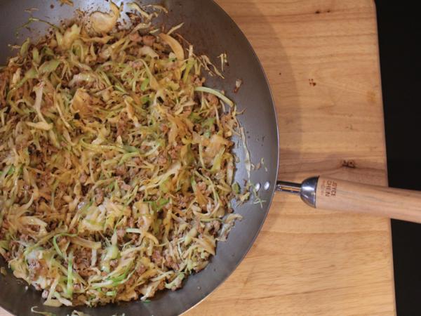 Stir Fried Pork and Cabbage--