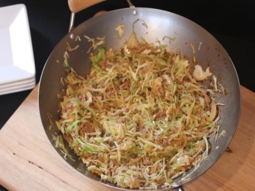 Stir Fried Pork and Cabbage