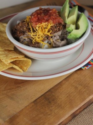 Homemade Taco Bowls - Lynn's Kitchen Adventures