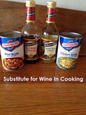 substitute for wine in cooking