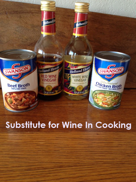 Substitute for Wine In Cooking