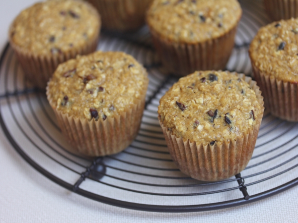 Oatmeal Honey Breakfast Muffins_