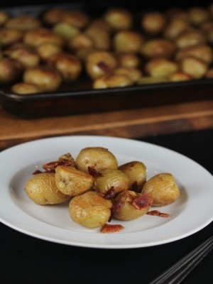 Roasted Potatoes with Bacon-