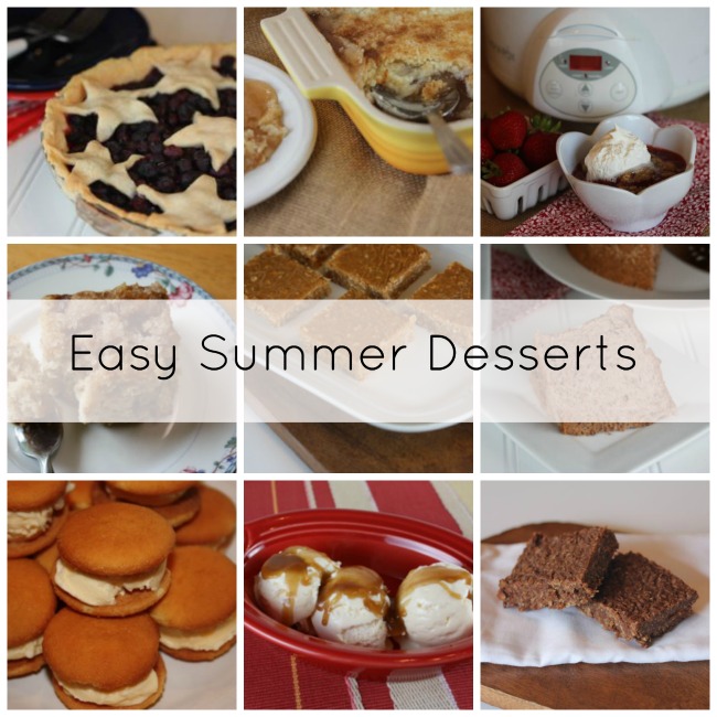 Easy Summer Desserts