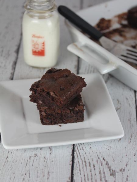 Gluten Free Double Chocolate Brownie