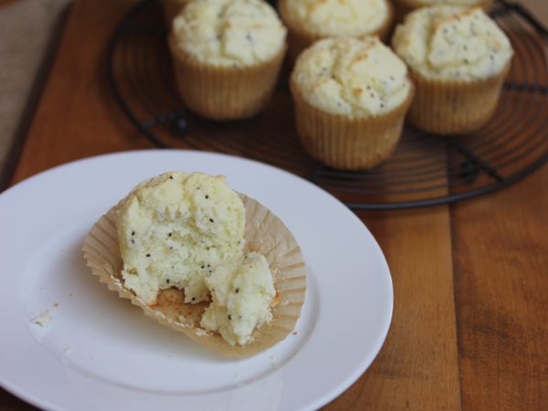 Gluten Free Lemon Chia Seed Muffins