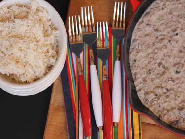 Ground Beef Stroganoff