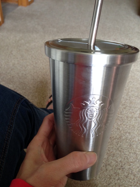 stainless steel drinking cup