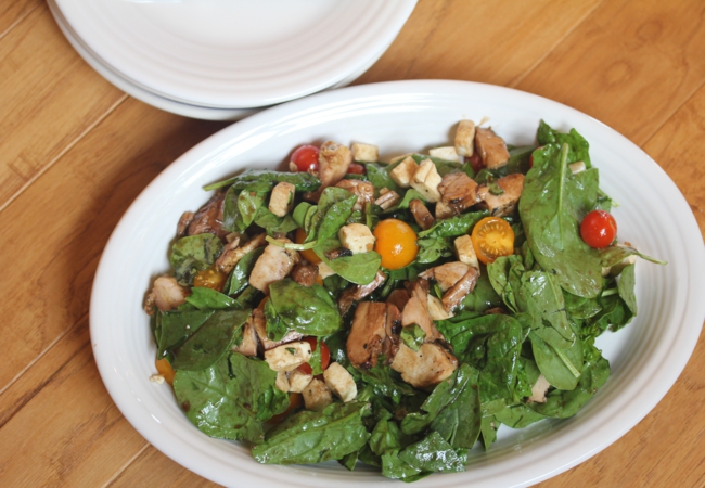 Chicken Spinach Salad_