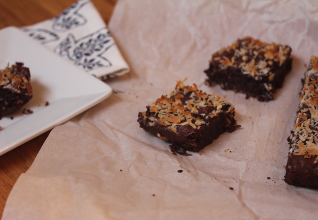 Coconut Brownies_