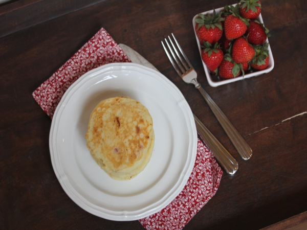 Gluten Free Strawberry Pancakes