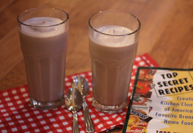 Homemade Wendy's Frosty