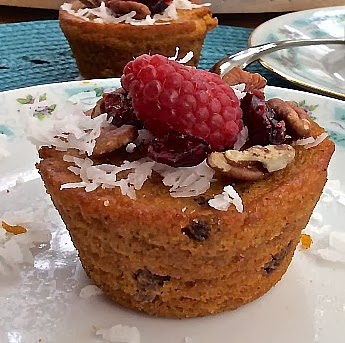 carrot berry muffins