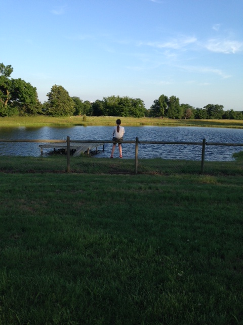 g at the pond