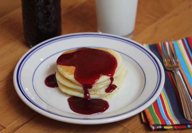 Blueberry Pancake Syrup-