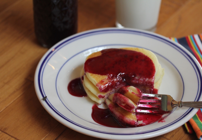 Blueberry Pancake Syrup