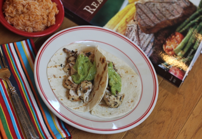 Beer Marinated Grilled Chicken Tacos-