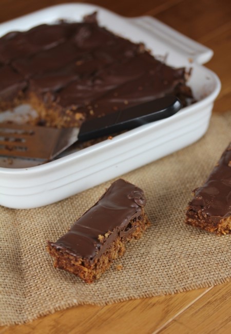 Chocolate-Peanut -Butter-Granola-Bars