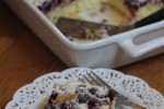 Gluten Free Blueberry Muffin Snack Cake