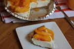 No Bake Peach Pie